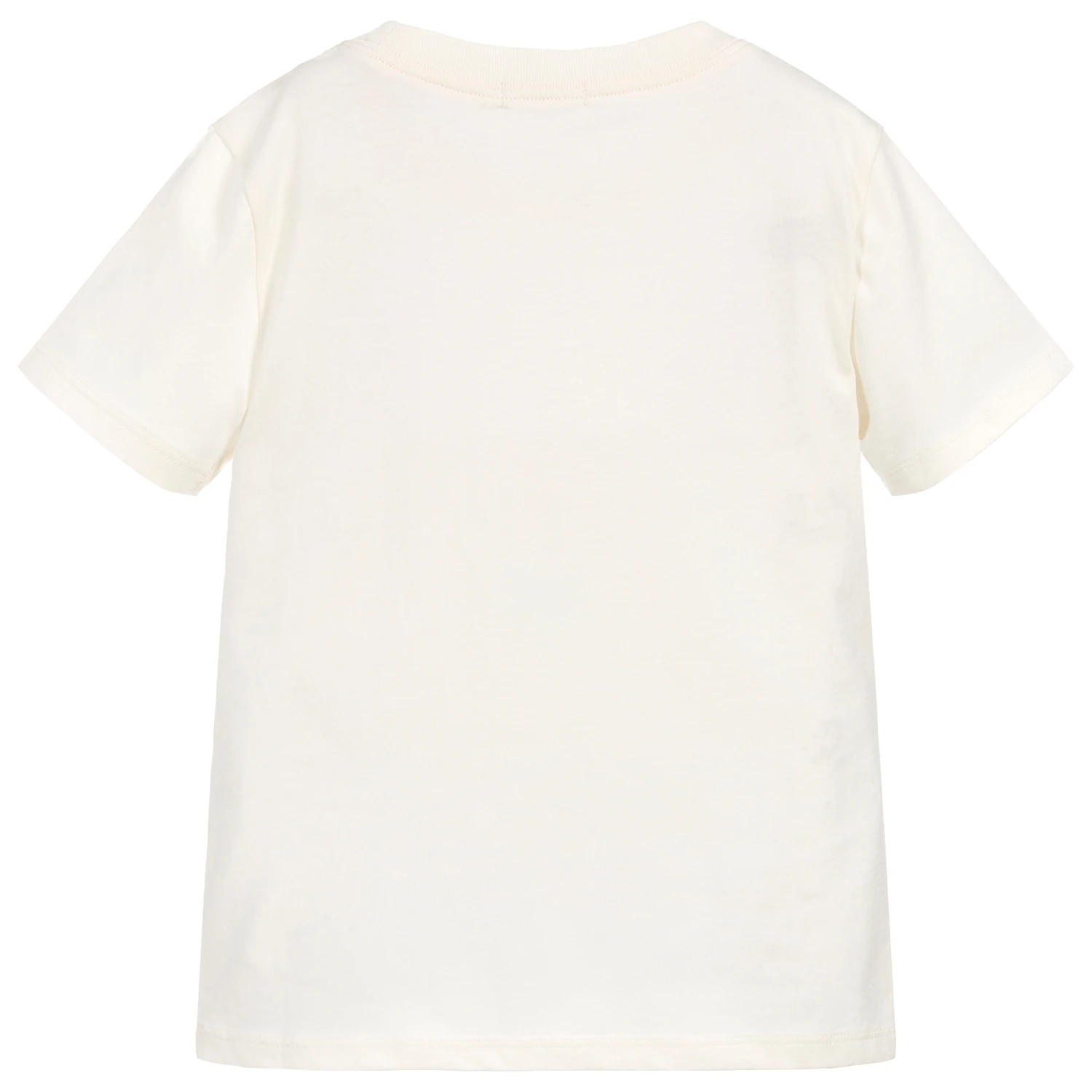 Billybandit Boys Ivory Cotton T-Shirt - Image 2