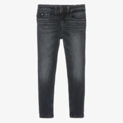 Calvin Klein Jeans Boys Dark Blue Skinny Jeans