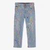 Dolce & Gabbana Boys Blue Colour Splash Jeans