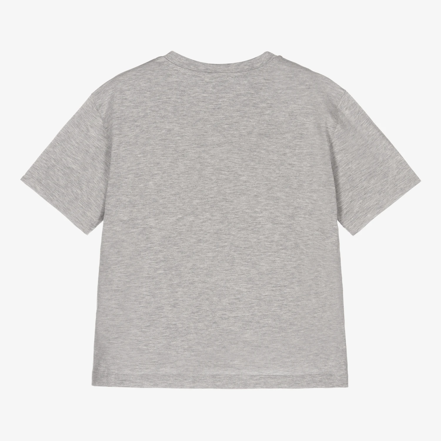 Dolce & Gabbana Boys Grey Graphic Logo T-Shirt - Image 2