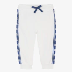 Dolce & Gabbana Boys White & Blue DG Joggers