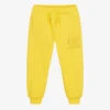 Dolce & Gabbana Boys Yellow Crossover DG Logo Joggers