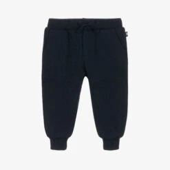 Dr. Kid Boys Blue Cotton Joggers