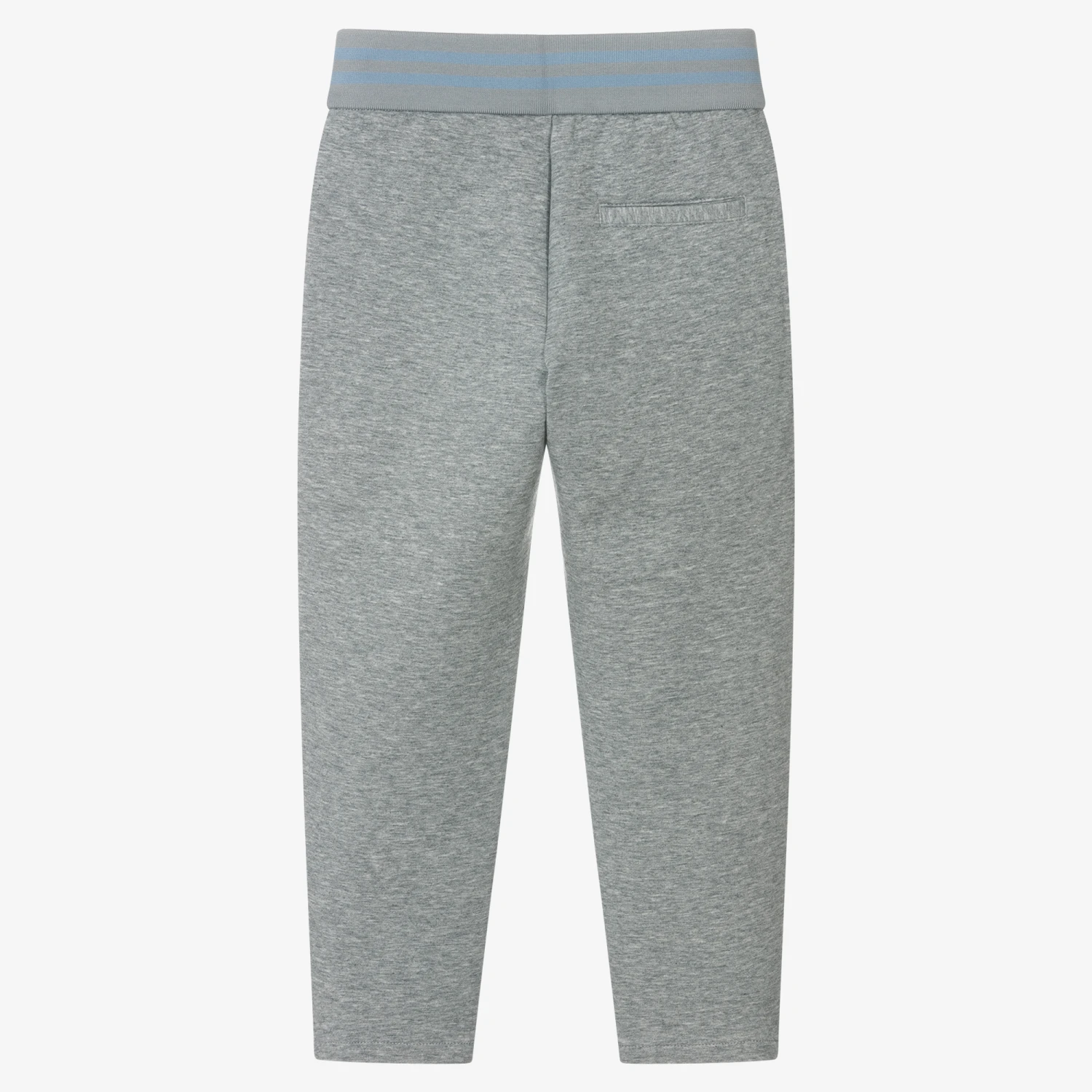 Emporio Armani Boys Grey Logo Joggers - Image 2