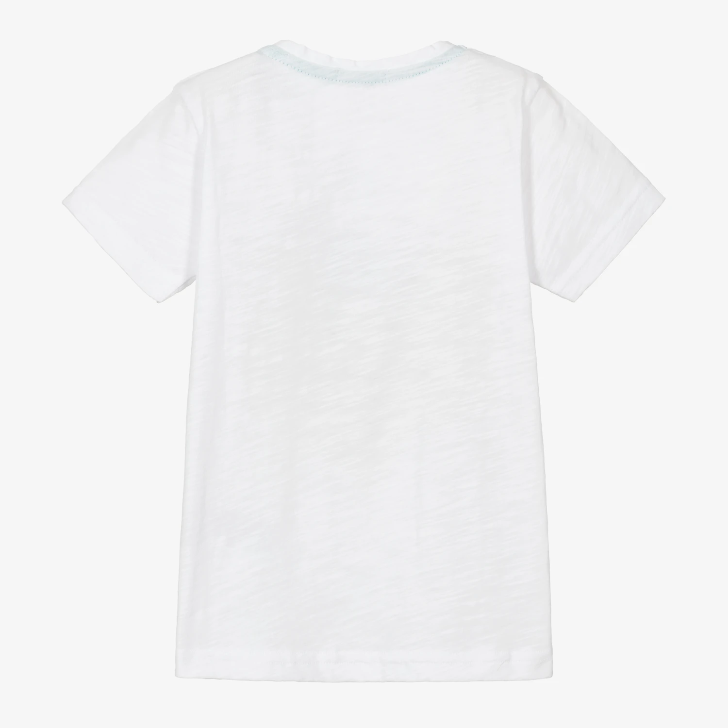 Everything Must Change Boys White Cotton Penguins T-Shirt - Image 2