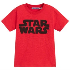 Fabric Flavours Red Cotton Star Wars T-Shirt