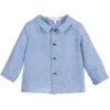Fina Ejerique Boys Blue Cotton Shirt
