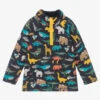Frugi Boys Navy Blue Snuggle Fleece Sweatshirt