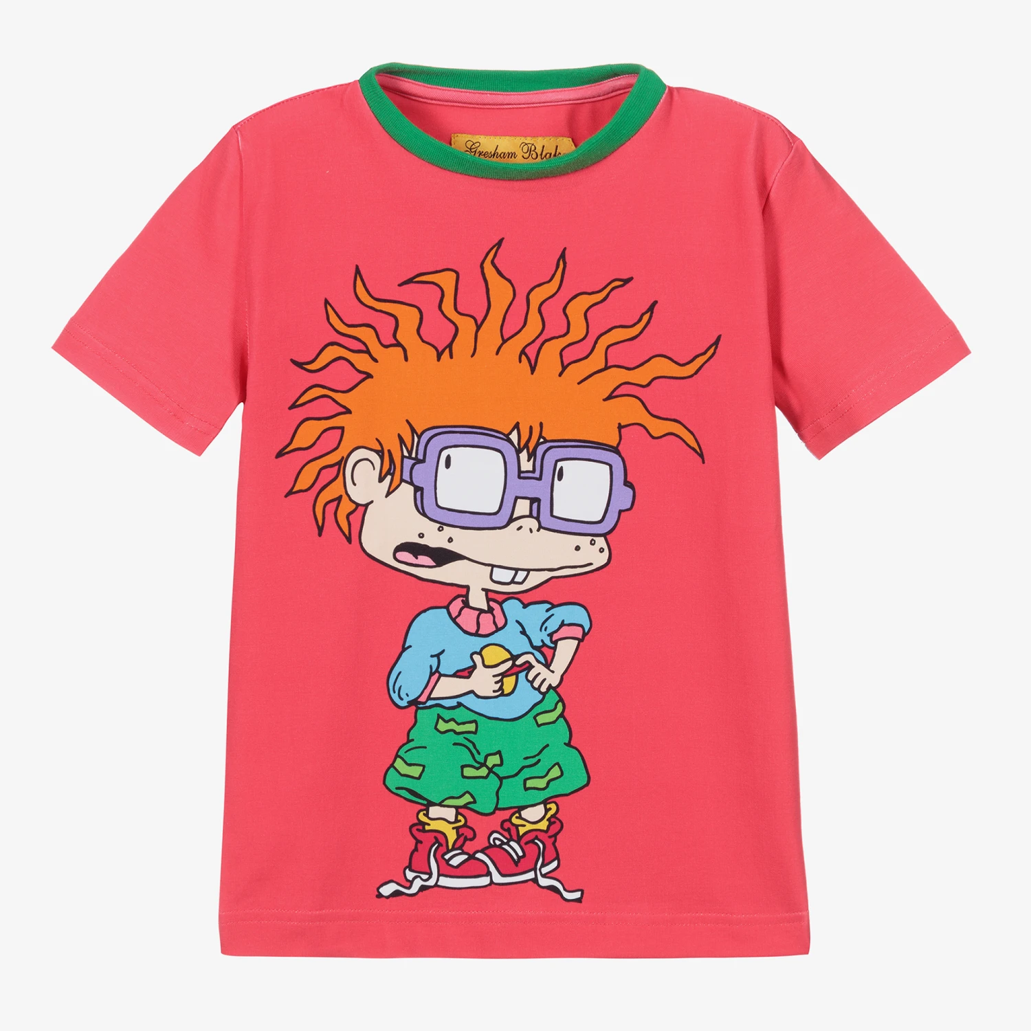 Gresham Blake For Childrensalon Red Cotton Chuckie T-Shirt
