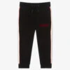 Guess Boys Black & Ivory Joggers