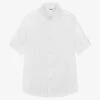 IDO Junior Boys White Cotton Shirt
