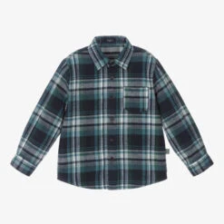 Il Gufo Boys Checked Cotton Shirt