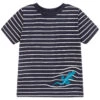 Joules Boys Blue Stripe T-Shirt