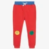 Joyday Red Cotton Jersey Joggers