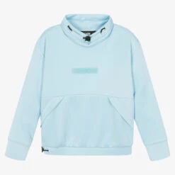 KARL LAGERFELD KIDS Boys Blue Logo Sweatshirt