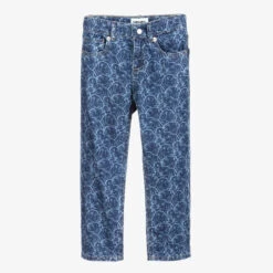 KENZO KIDS Boys Blue Denim Jeans