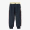 KENZO KIDS Boys Navy Blue Logo Joggers