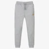 Lyle & Scott Boys Grey Marl Cotton Joggers