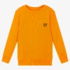Lyle & Scott Boys Orange Cotton Sweatshirt