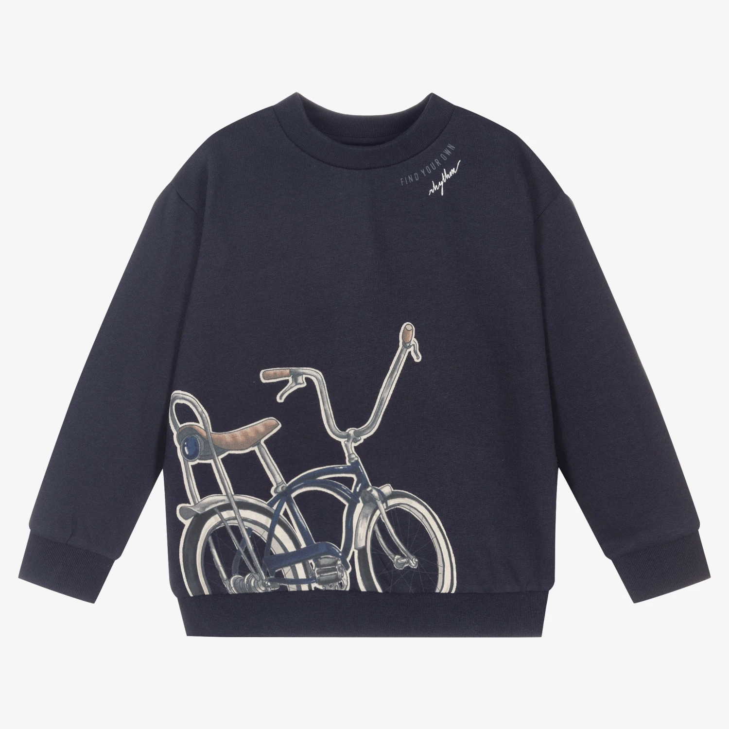Mayoral Boys Blue Cotton Sweatshirt