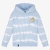 Mayoral Boys Blue Tie Dye Cotton Hoodie