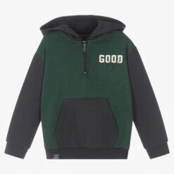 Mayoral Boys Green & Blue Hoodie