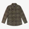 Mayoral Boys Green Check Corduroy Shirt