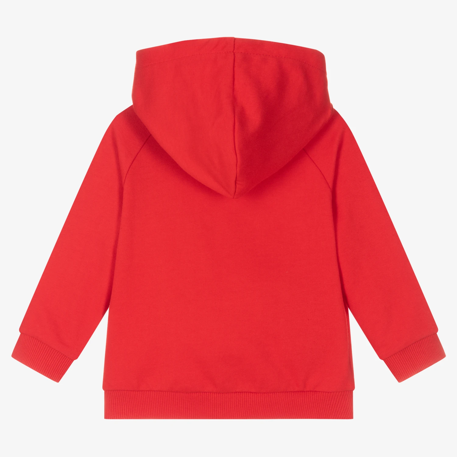 Mayoral Boys Red Car Cotton Hoodie - Image 2