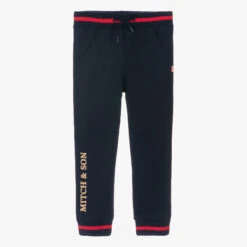Mitch & Son Boys Navy Blue Joggers