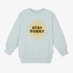 Molo Blue Sunny Organic Cotton Sweatshirt