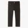 Molo Boys Black Slim Fit Denim Jeans