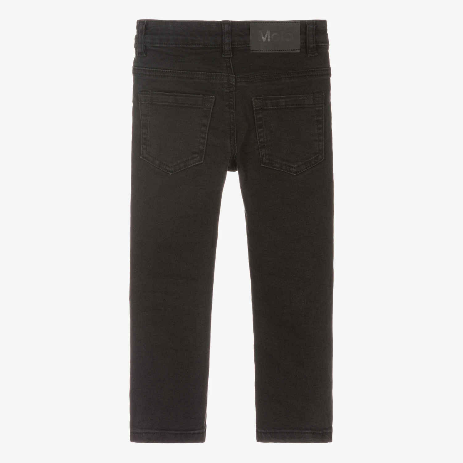 Molo Boys Black Slim Fit Denim Jeans - Image 2