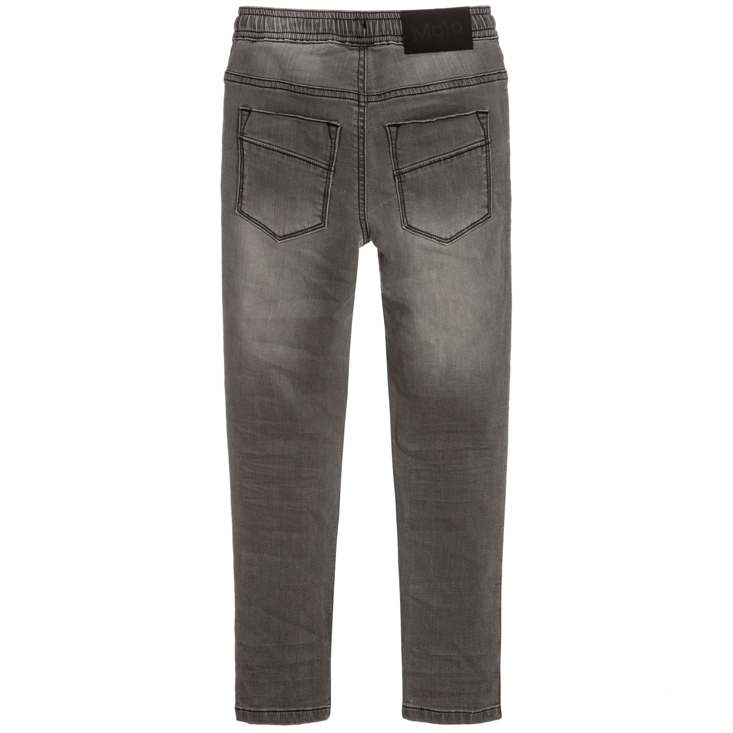 Molo Boys Grey Regular-Fit Jeans - Image 3