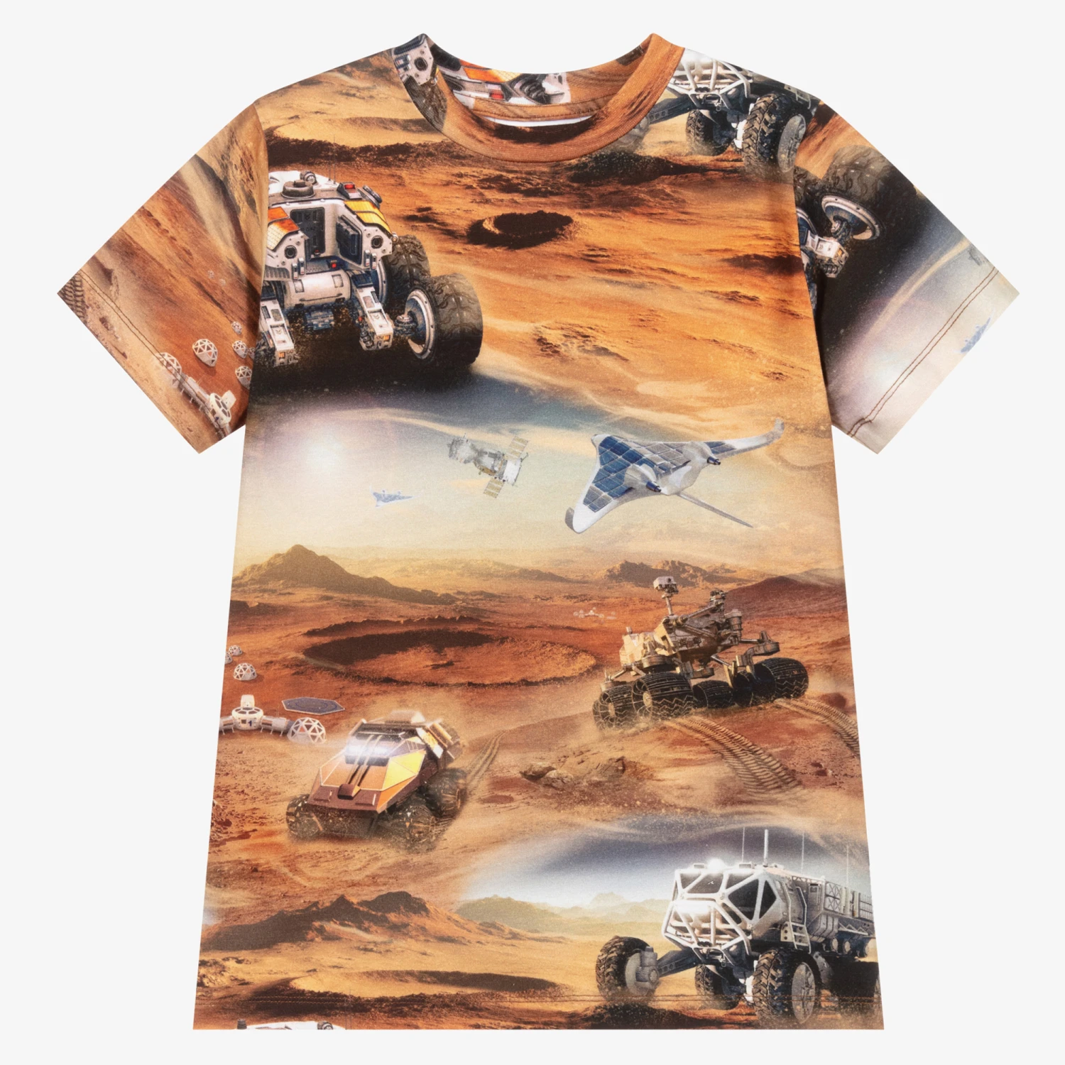 Molo Orange Organic Cotton T-Shirt