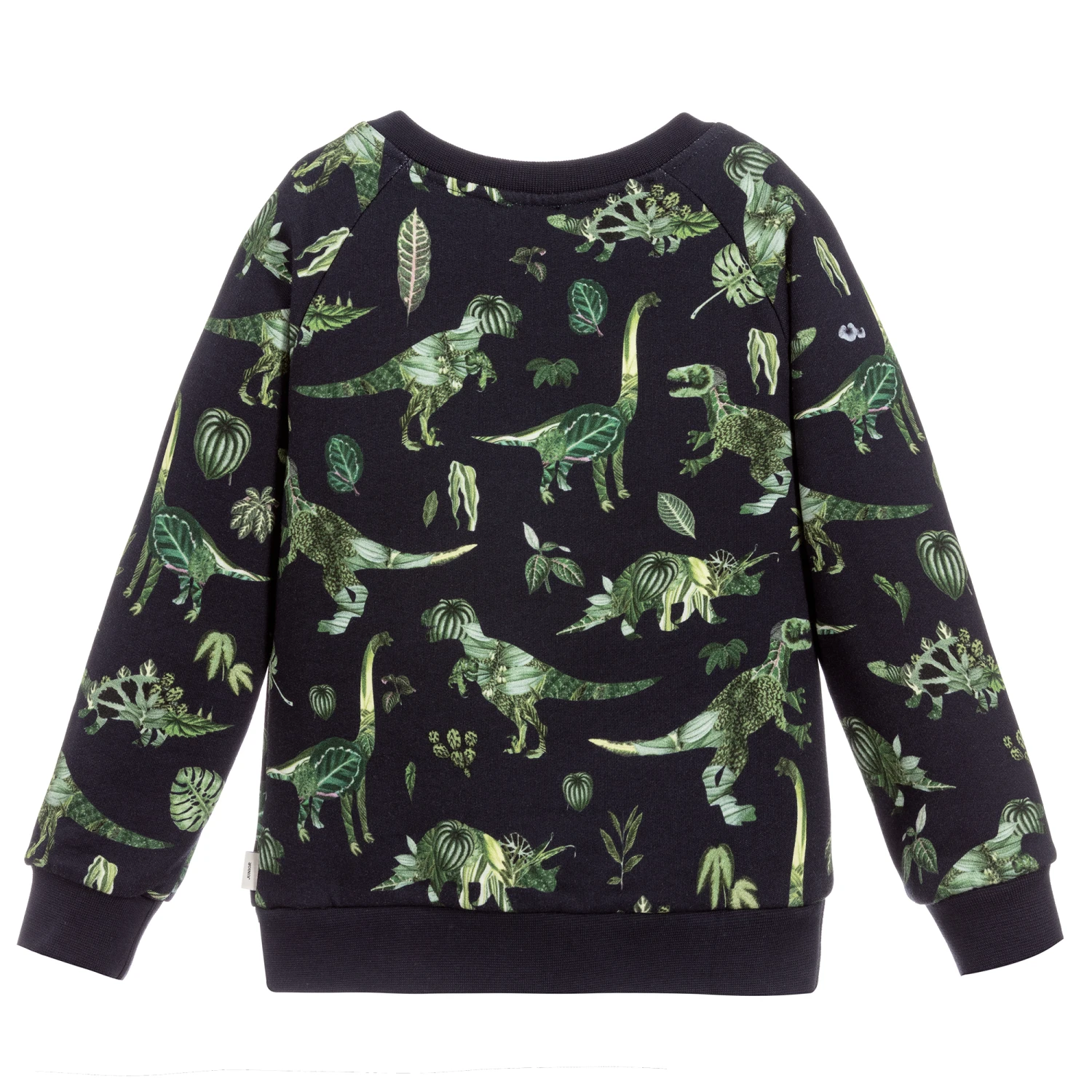 Paul Smith Junior Boys Blue Cotton Sweatshirt - Image 2