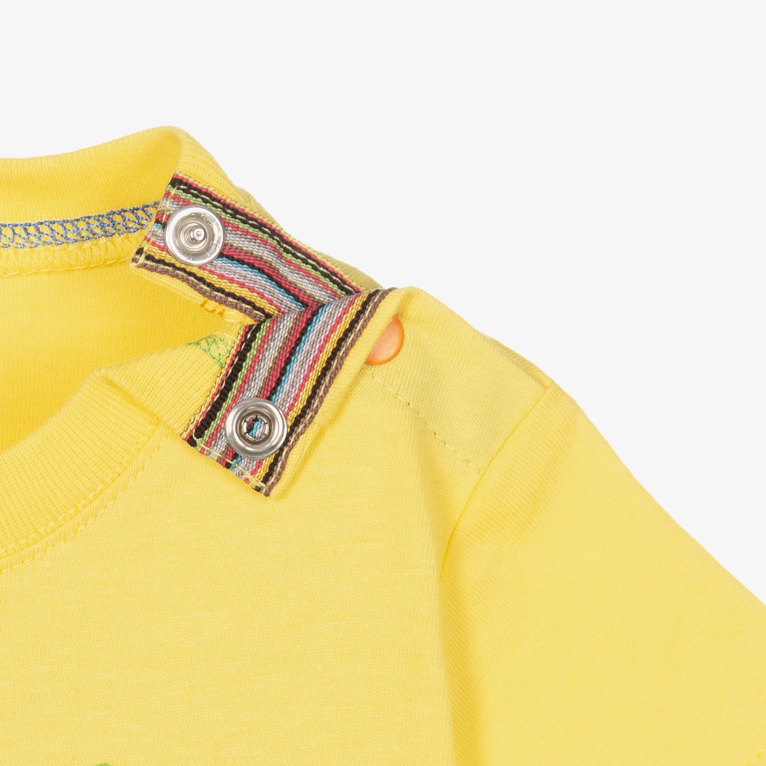 Paul Smith Junior Boys Yellow Camera T-Shirt - Image 4