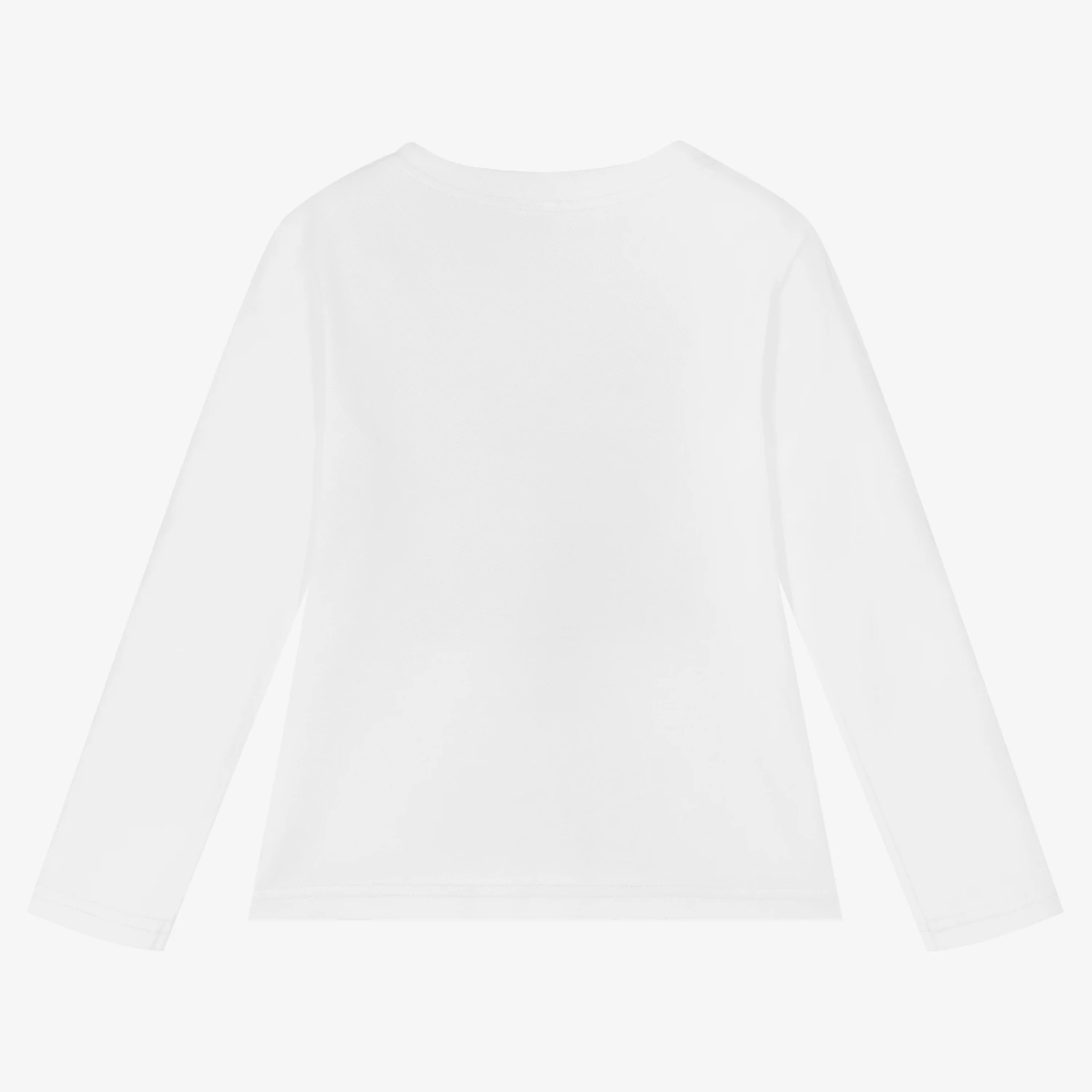 Sarah Louise Boys White Cotton Piqué Top - Image 2