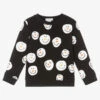 Stella McCartney Kids Black Snowman Sweatshirt