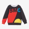 Stella McCartney Kids Boys Black Cotton Sweatshirt