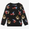 Stella McCartney Kids Boys Black Disney Fantasia Sweatshirt