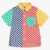 Stella McCartney Kids Boys Multicolour Check Shirt