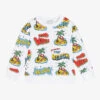 Stella McCartney Kids White Organic Cotton Sweatshirt