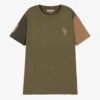 U.S. Polo Assn. Boys Green Cotton Logo T-Shirt