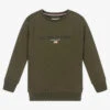U.S. Polo Assn. Boys Green Cotton Sweatshirt