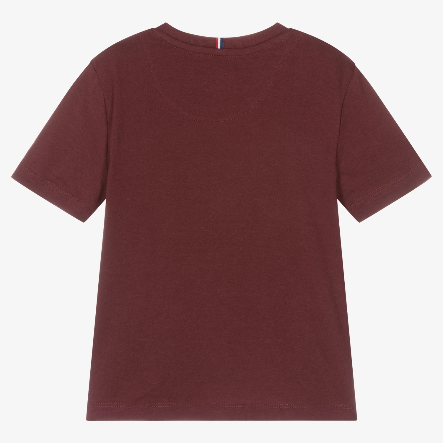 U.S. Polo Assn. Boys Red Cotton Logo T-Shirt - Image 2