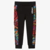 Versace Boys Black Barocco Joggers