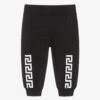 Versace Boys Black Greca Logo Joggers