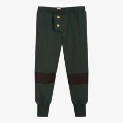 Wauw Capow By Bangbang Green Organic Cotton Joggers