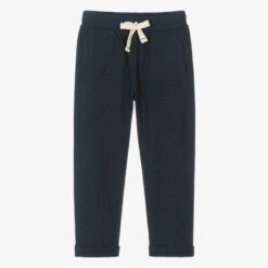 Week-end à La Mer Boys Blue Cotton Joggers