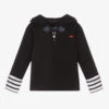 Week-end à La Mer Boys Blue Toggle Sweatshirt